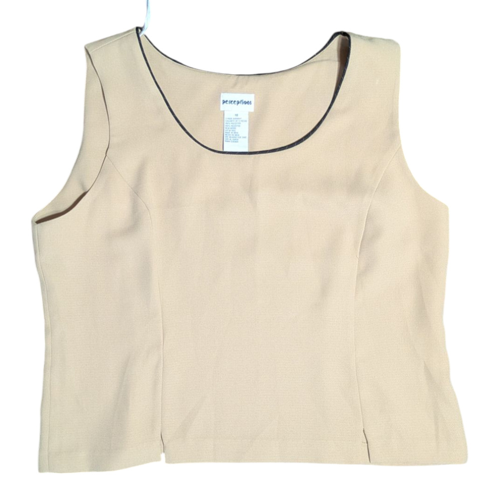 Perceptions Women's Top Size 18 - For this Shirt Only (tag says 3-piece garment)